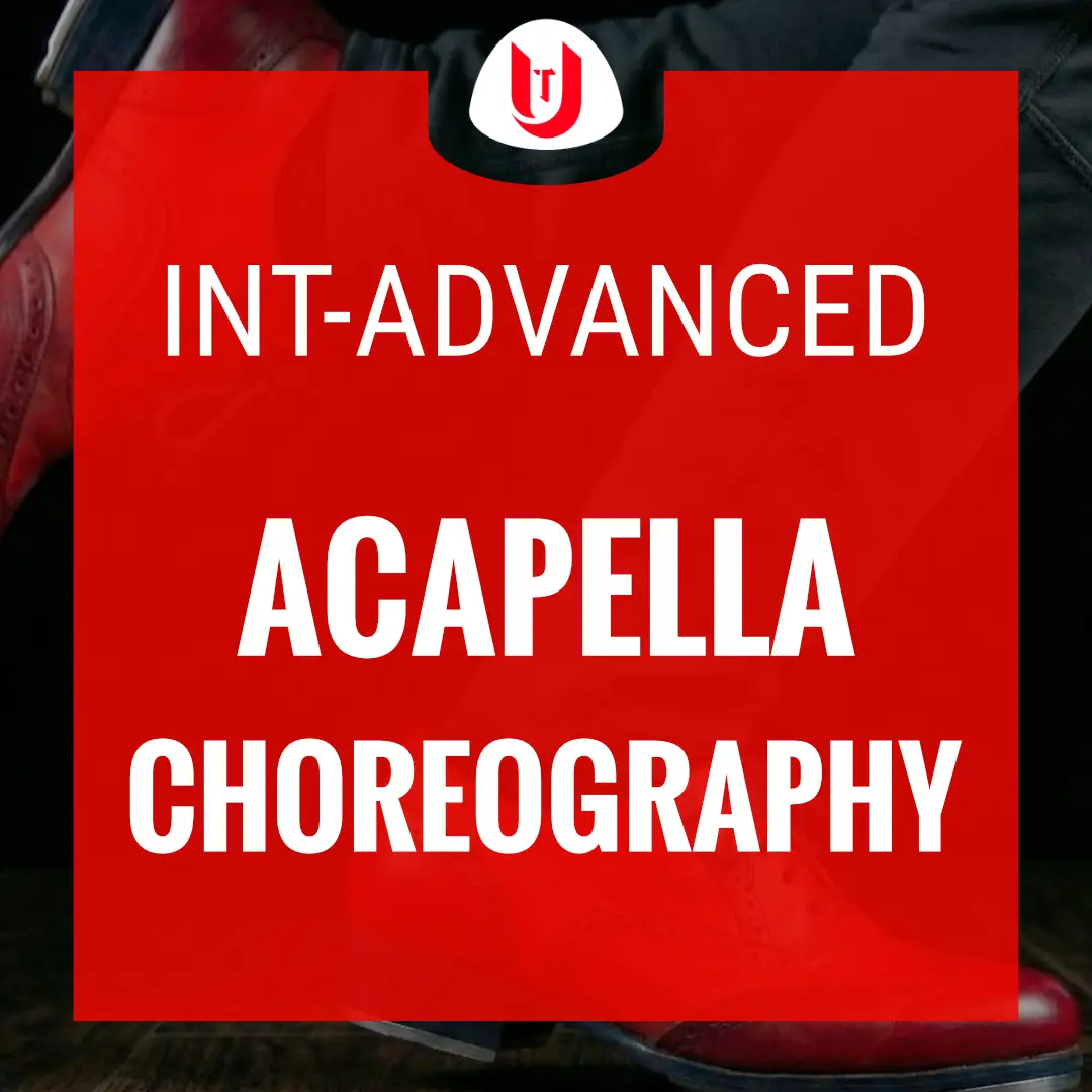 Acapella int-advanced tap dance choreography product graphic