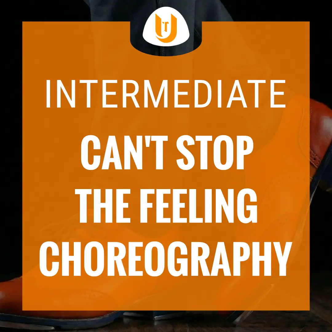 Can't Stop the Feeling intermediate tap dance choreography product graphic