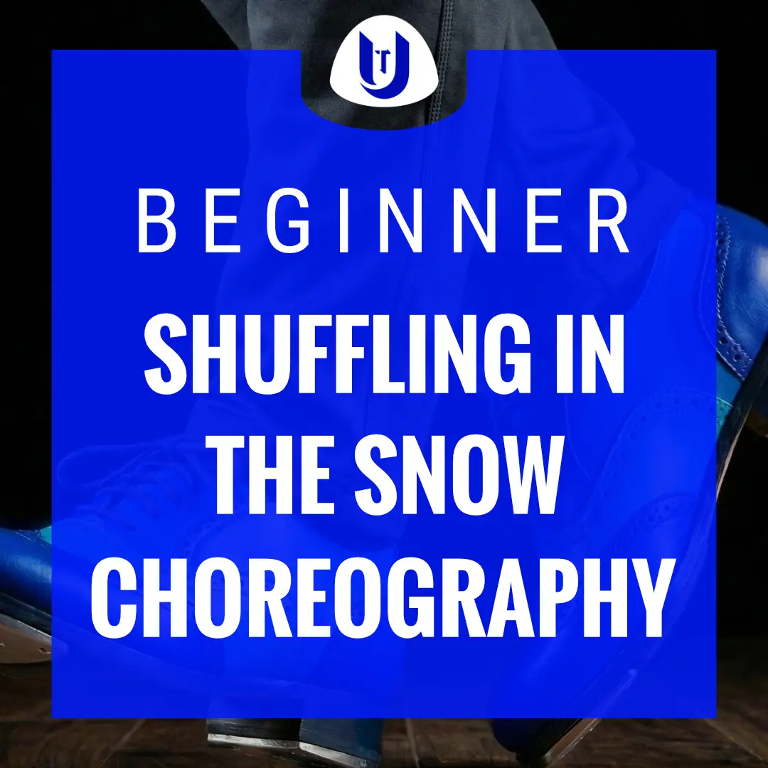 Shuffling in the Snow beginner tap dance choreography product graphic