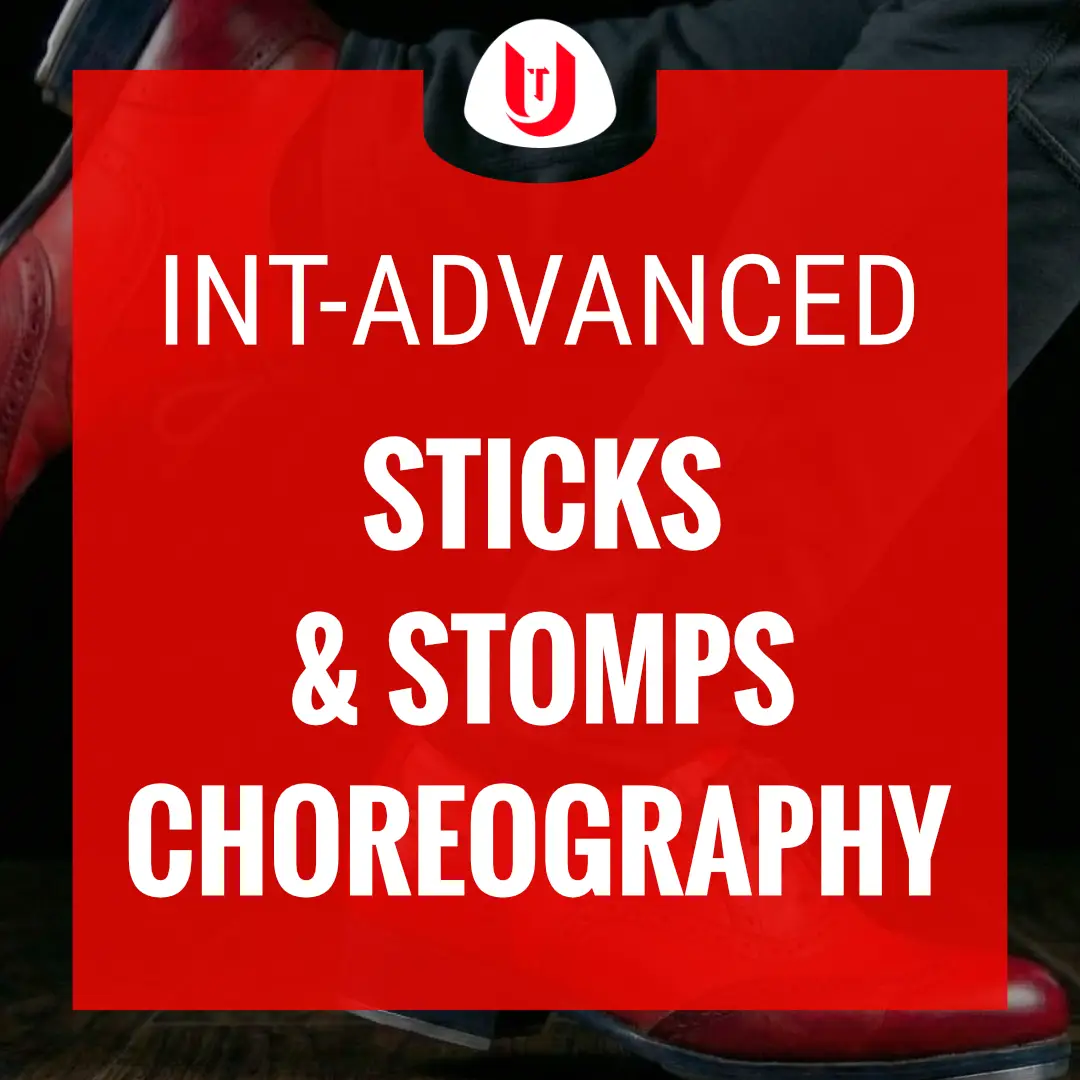 Sticks and Stomps int-advanced tap dance choreography product graphic