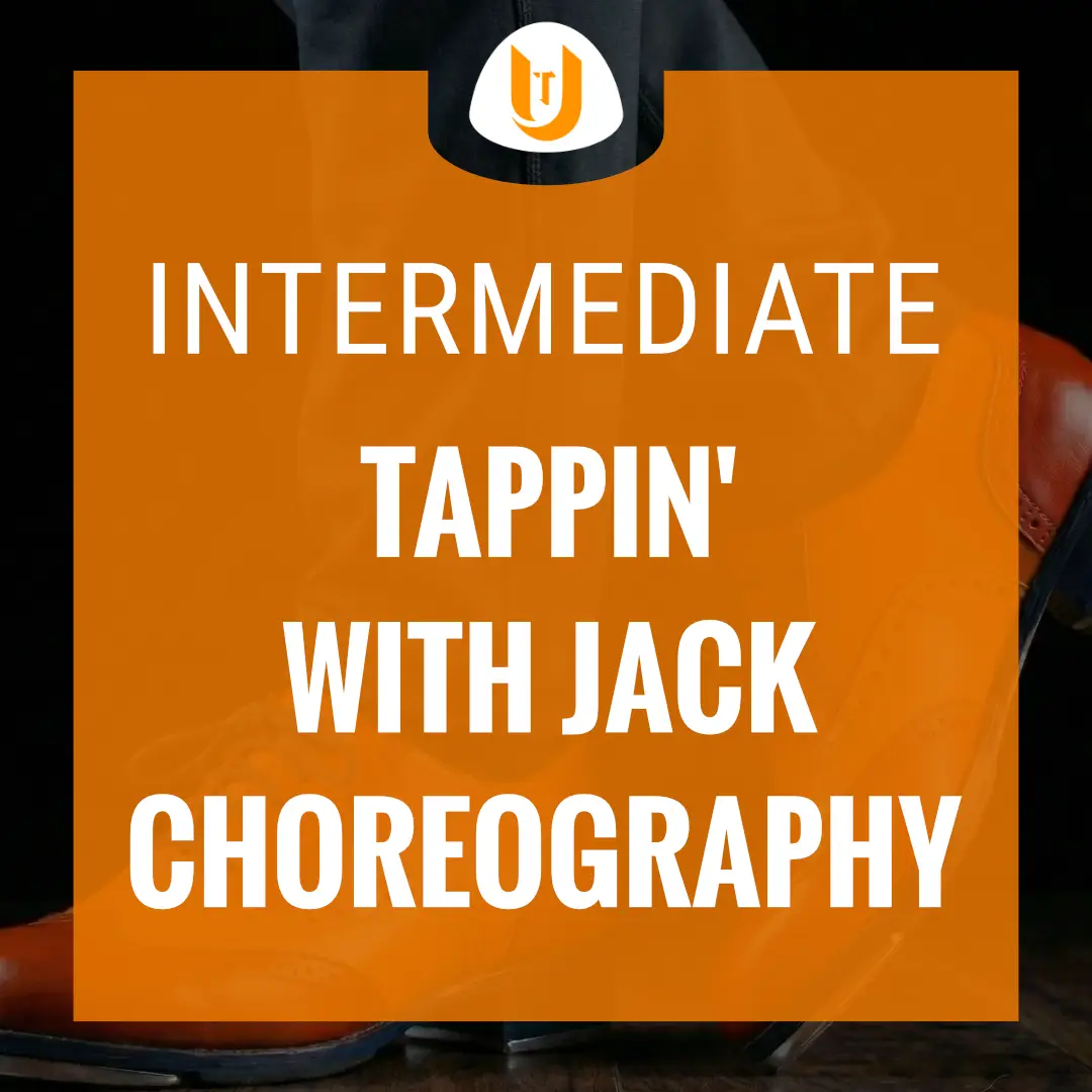 Tappin' With Jack intermediate Christmas tap dance choreography product graphic