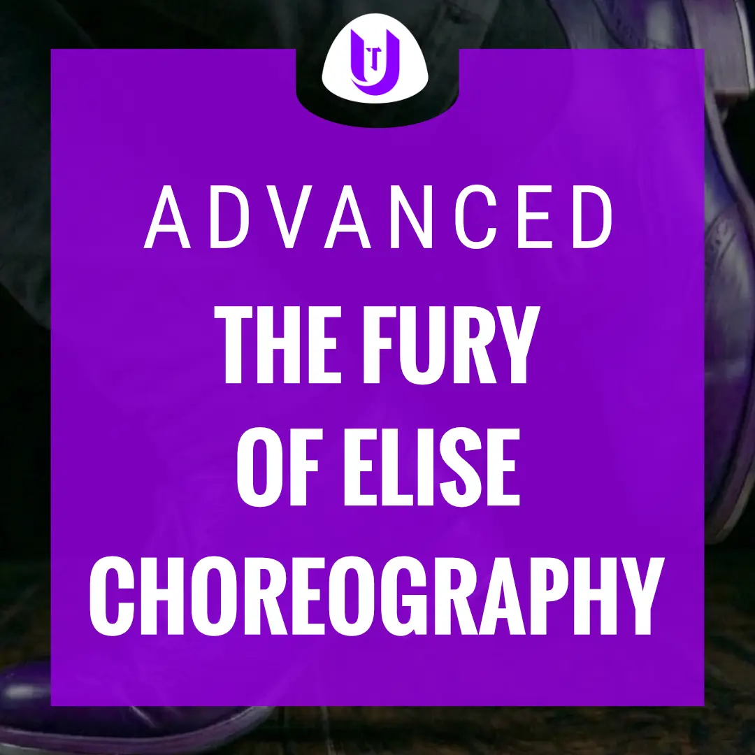 The Fury of Elise advanced tap dance choreography product graphic