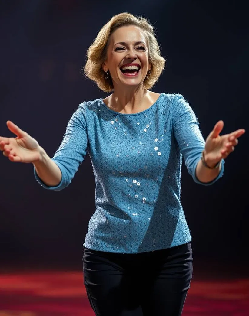 Happy Woman Tap Dancing - Essentials Beginner Package